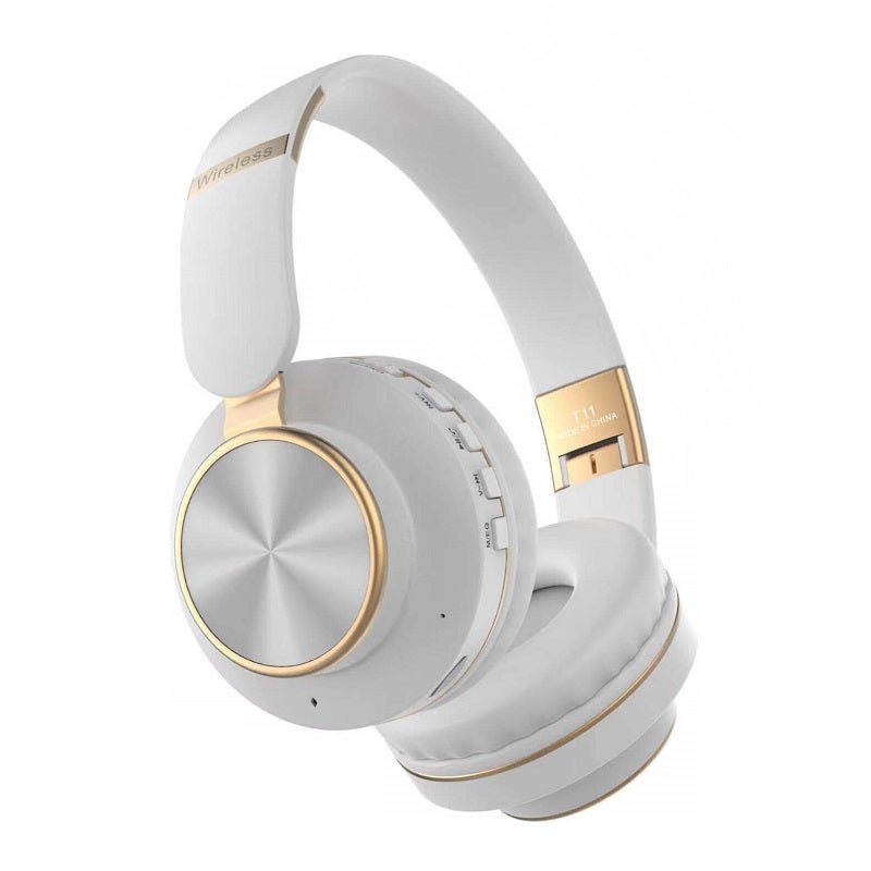 Ασύρματα ακουστικά – Headphones – T11 – 540115 – Whitebluetooth headphones540115_wi-Gizmo
