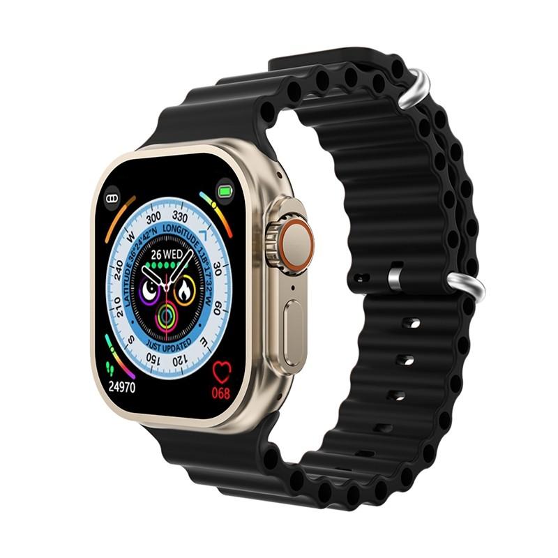 Smartwatch – M9 Ultra Plus – 810040 – BlackSmartwatches810040_bi-Gizmo